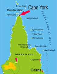 Cape York Map